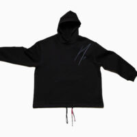 Telekom × Szoboszlai fekete oversized pulóver - Image 2
