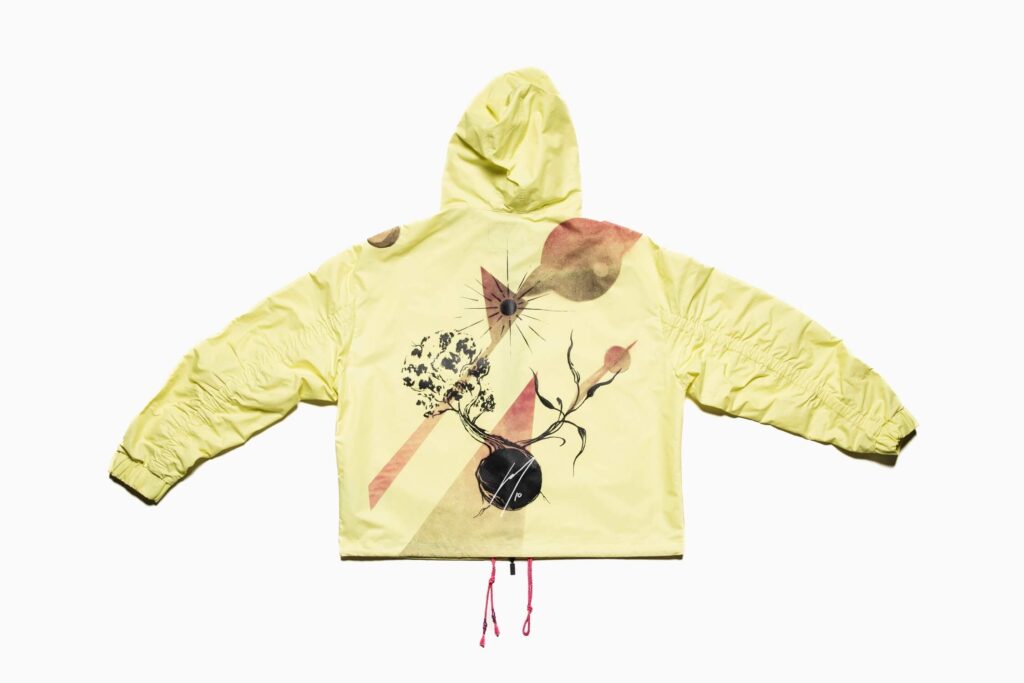 Yellow Jacket 01 back signed